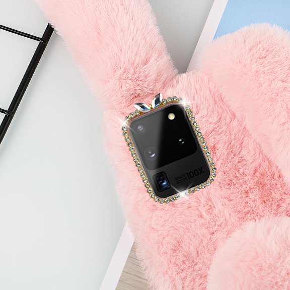 GOOHOCHY Cute and Creative Plush Protective Case for with Easy Access and Precise Cutouts, Warm and Soft