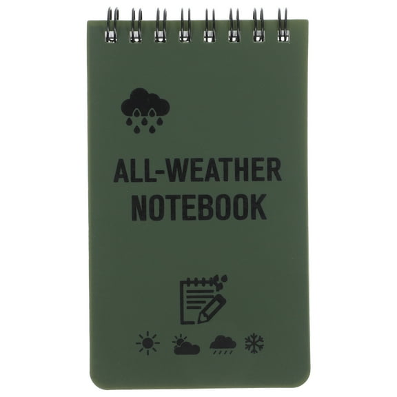 GOOHOCHY Aesthetic Pocket Notebook Spiral Binding Notepad Mini Note Pad for Work Home
