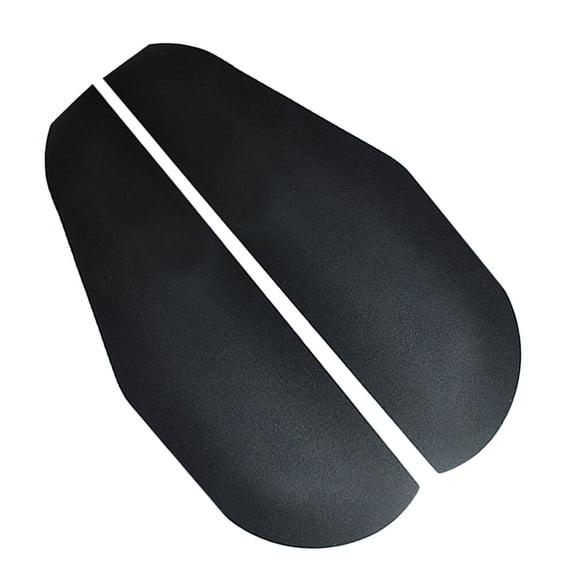 FUTUREORYY Mirror Rain Guard Aluminium Alloy 2Pcs 7.1x2.4x0.3In