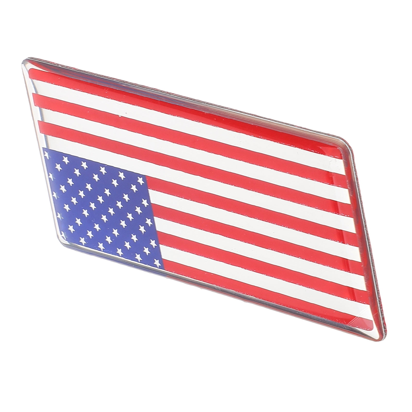 FGD Brand Rear Window Wrap - Police, Fire & Military American Flag Perforated Vinyl Decal For Trucks