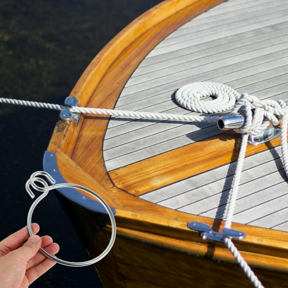 GOOHOCHY Anchor Ring Stainless Steel 304 for Marine Enthusiasts 1Pcs