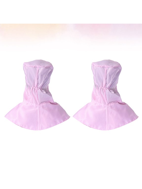 Anti-Static Shawl Hat, 2 Pack Workwear Cover for Dust Control Tasks
