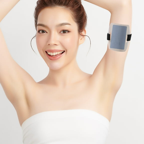 GOOHOCHY Arm Card Storage Holder Armband ID Badge Holder Clear Name Tag Holder High Visibility ID Badge Protector with Adjustable Strap