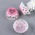 thumbnail image 1 of GOOHOCHY Assorted Color Paper Cupcake Wrappers for Baking Use Sturdy and Flexible NonStick 100 Pcs, 1 of 8