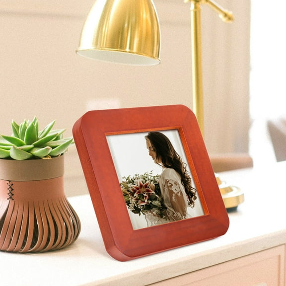 GOOHOCHY Assorted Color Plastic Photo Frames for Decoration, Simple Style Picture Holders Up to 4.7 Inches