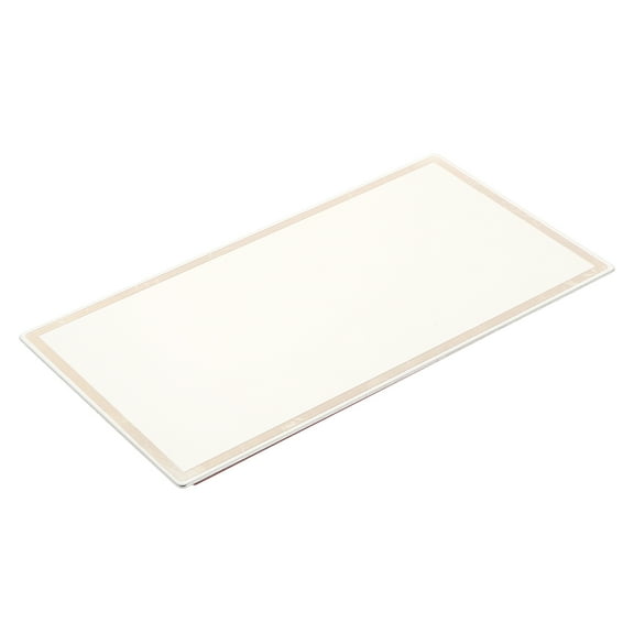 FUEENIRVA Car Vanity Mirror Compact Plastic Glass 1Pcs 5.9x3.1in