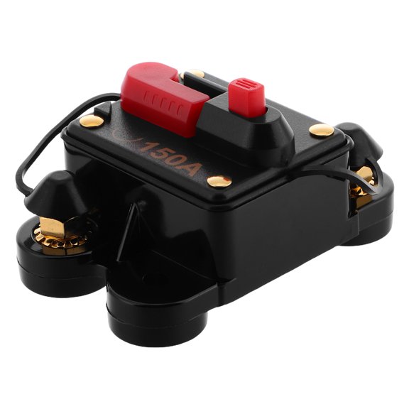GOOHOCHY Automotive Marine RV Circuit Breaker Switch Fuse Holder Short Circuit Overload Protector Manual Reset  for Car Boat Yacht Home