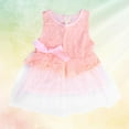 thumbnail image 1 of GOOHOCHY Baby Girls Sleeveless Dress Tulle Tutu Sundress for Kids Party Size 4 (Pink), 1 of 8
