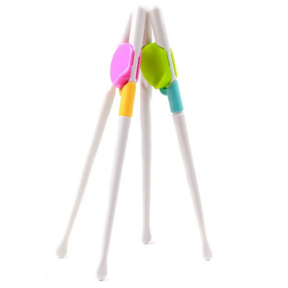 GOOHOCHY Baby Toy Children's Practice Chopsticks Colorful Random