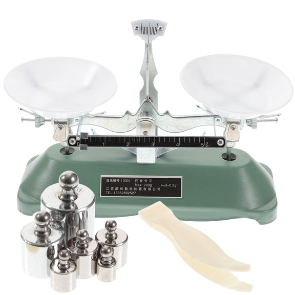 GOOHOCHY Balance Scale for Pallet Balance Scale Child Student 20X14cm