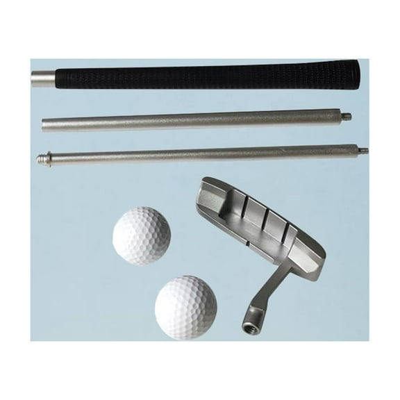 GOOHOCHY Balls Golf Putter Kit Right-hand Putter Child 89.5*8CM Silver