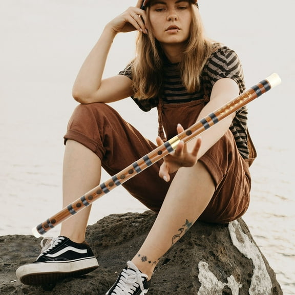 GOOHOCHY Bamboo Flute Instrument Chinese Style Lightweight Student