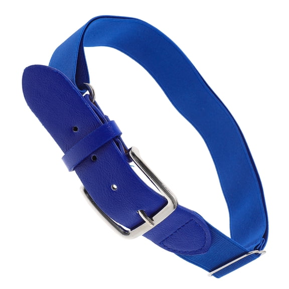 FUEENIRVA Adjustable Navy Baseball Belt with Metal Buckle, Perfect for Athletes and Sports Enthusiasts