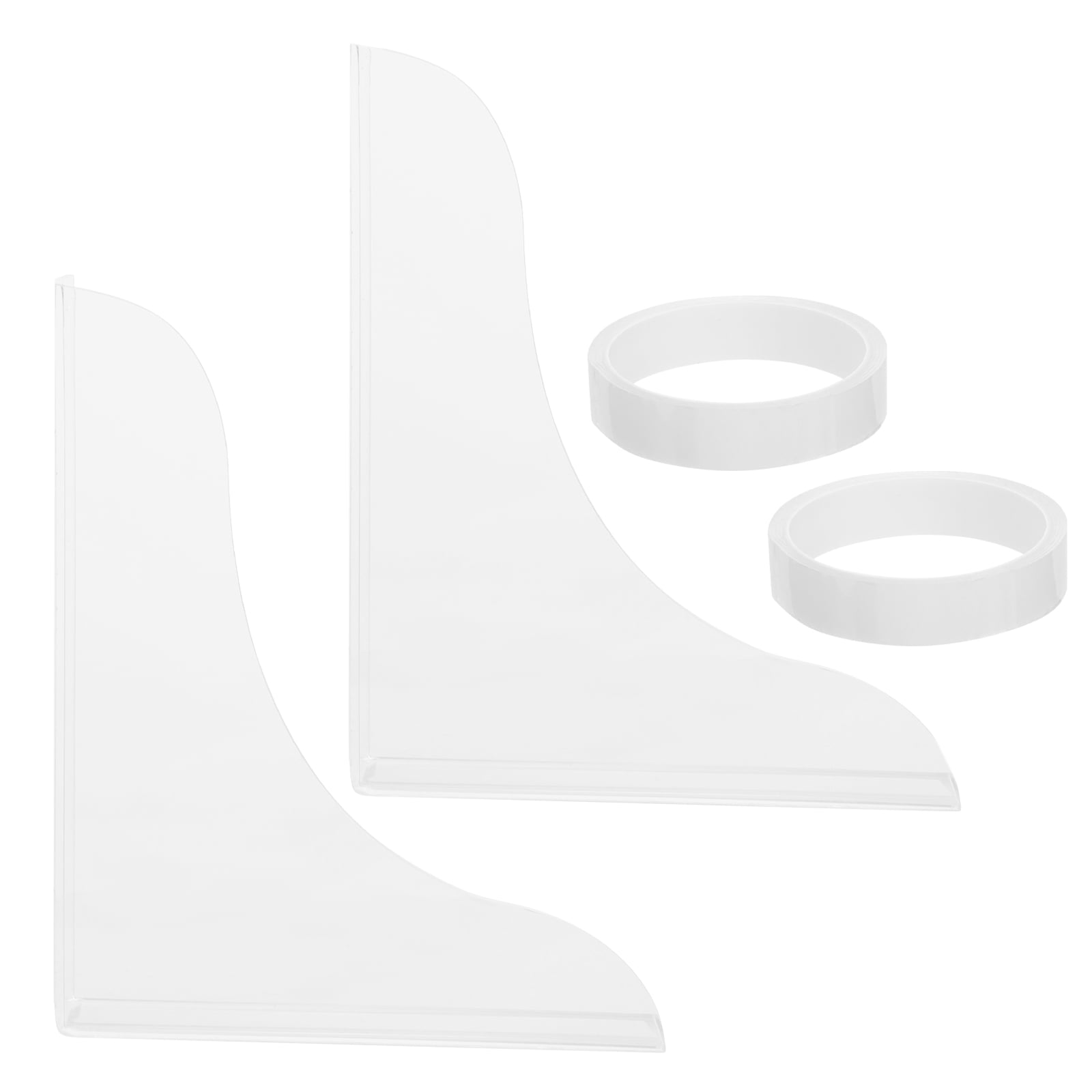 FUEENIRVA White Bathtub Splash Guard Made from Acrylic for Bathrooms ...