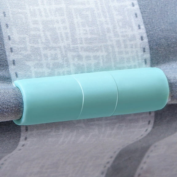 GOOHOCHY Bed Sheet Fastener Device 8Pcs Green Plastic for Bed Sheets and Fitted Sheets