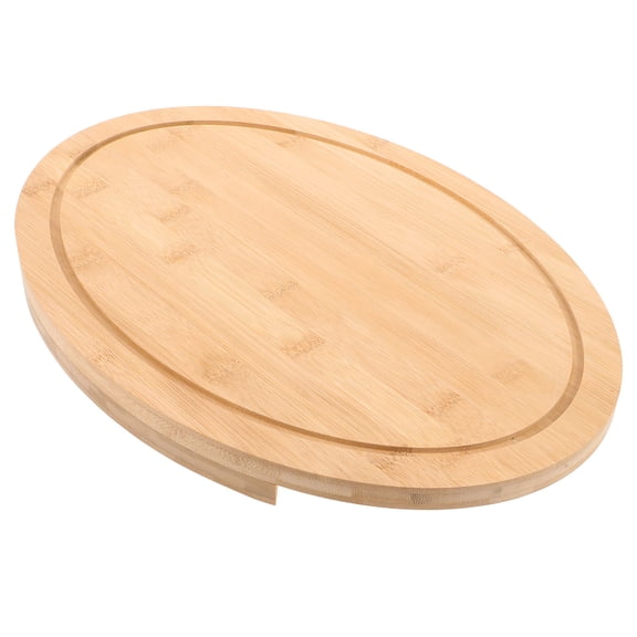 GOOHOCHY Beige Wooden Corner Cutting Board for Home Use SpaceSaving Design Easy to Clean Multifunctional 15.0x15.0 Inches