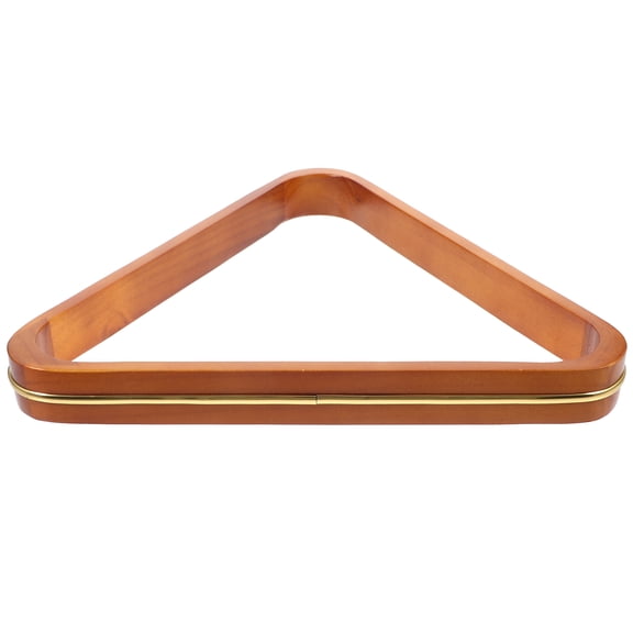 FUEENIRVA Wooden Billiard Triangle Rack for Snooker and Pool Table Accessories, 1 Pack Holder