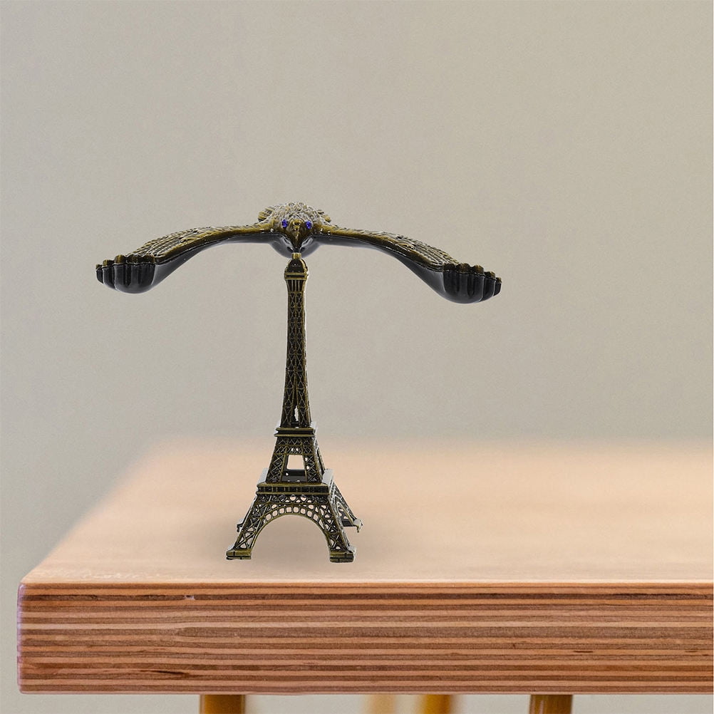 Photo inspiration: Goohochy Bird Figurine Tabletop Eiffel Tower Sculpture Balance Ornament Photo Inspiration