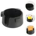 thumbnail image 1 of GOOHOCHY Black Plastic Cup Holder for Home Use with AntiOverflow Design and Adjustable Interior 1pc, 1 of 8