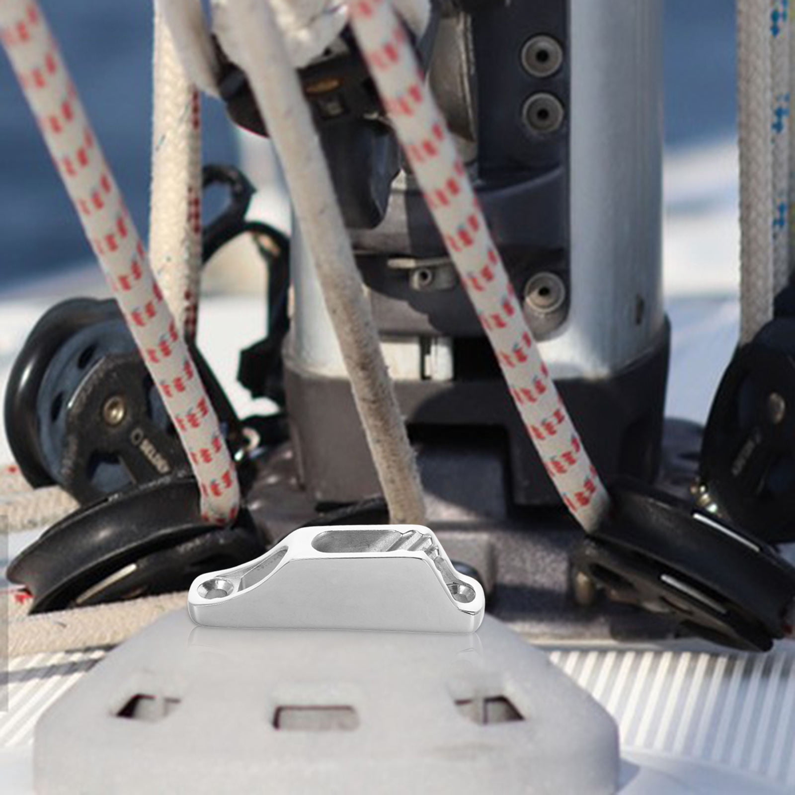 Boots Cam Cleat Aus Aluminium - Seilhalter Für Kajak & Yacht