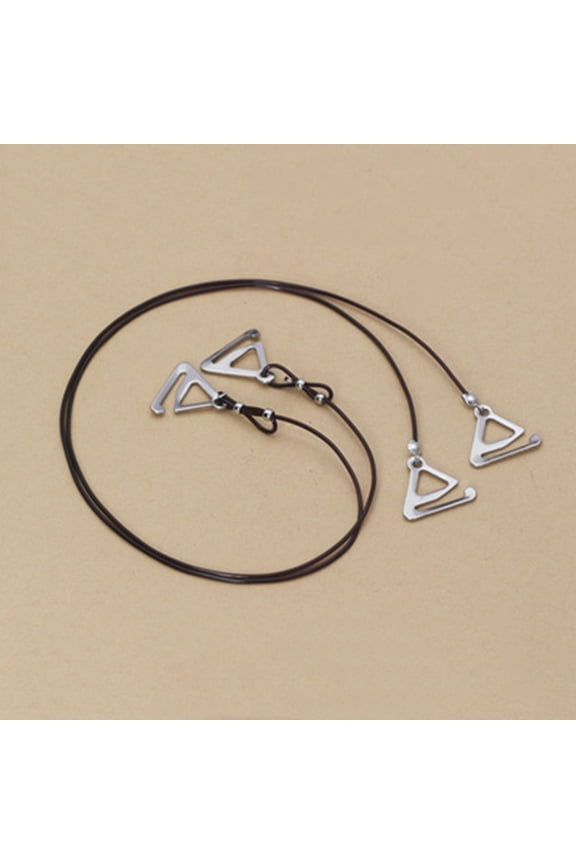 Bra Straps 1Pcs Black Tpu Metal 40 * 0.1 * 0.1Cm (L*W*H) Adjustable Length For Swimsuits