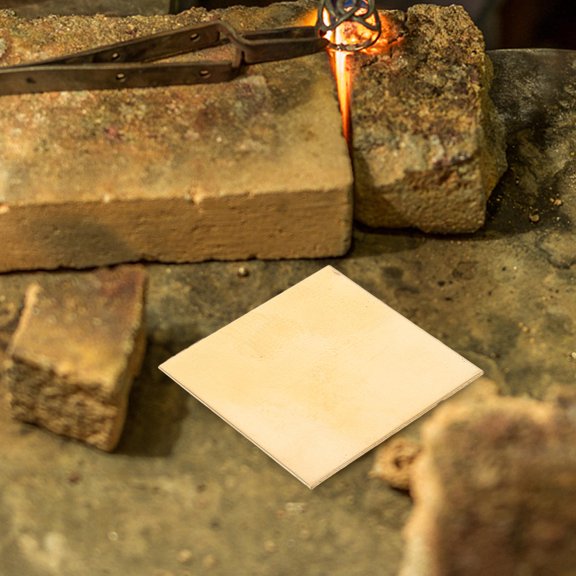 GOOHOCHY Brass Metal Material for Crafting, Projects, Repairs, and Craft Work in Golden Finish