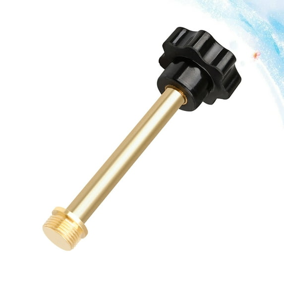 GOOHOCHY Brass Trumpet Piston Repair Tool Wearresistant Grinding Rod for Musical Instrument Accessories Golden 6.3 Inch