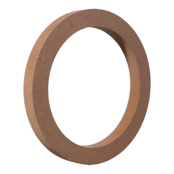 GOOHOCHY Brown Plastic Car Speaker Muffler Pad for Durable Use Preventing Vibration 6.5 Inches