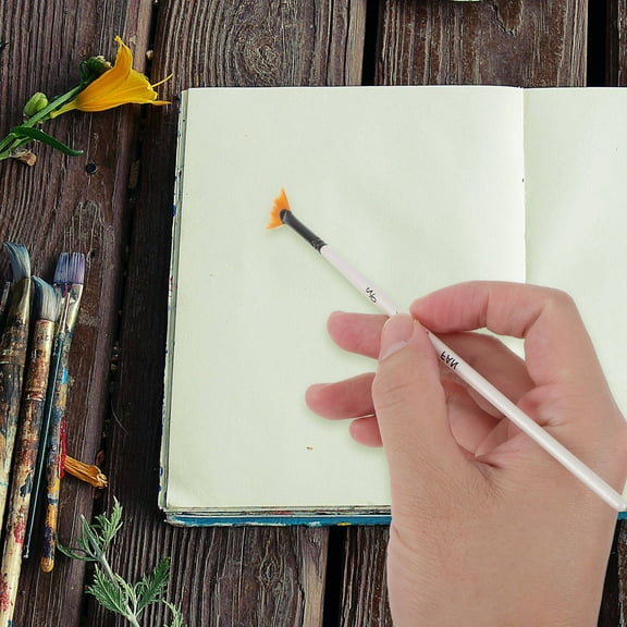 GOOHOCHY  Brush Set Sip Professional Paint Chalk Brushes Travel Child