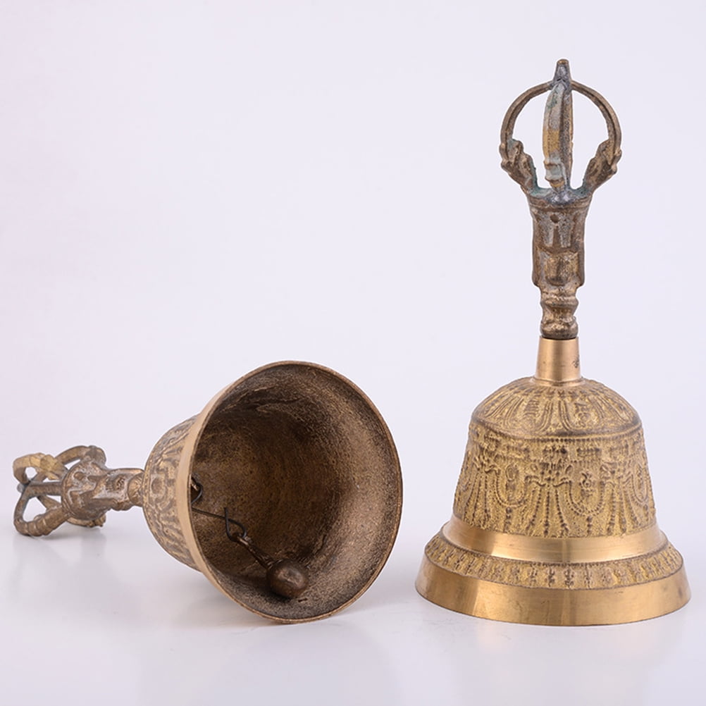 GOOHOCHY Buddha Bell Copper Small Reception Desk Rustic Doorbell ...