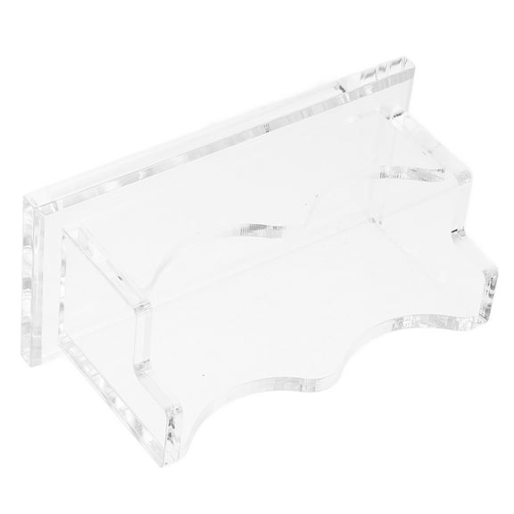 GOOHOCHY  Business Cards Organizer Storage Rack Holder Vertical Work Transparent