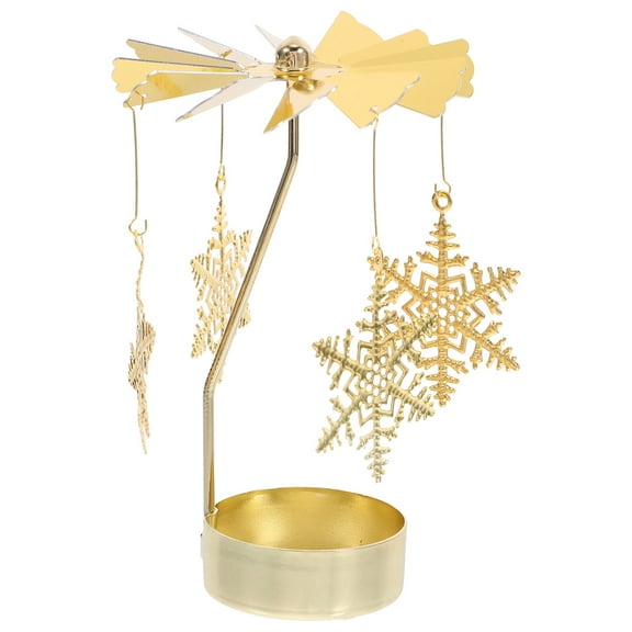 GOOHOCHY Candle Carousel Fairy Carosel Holder Christmas Spinning