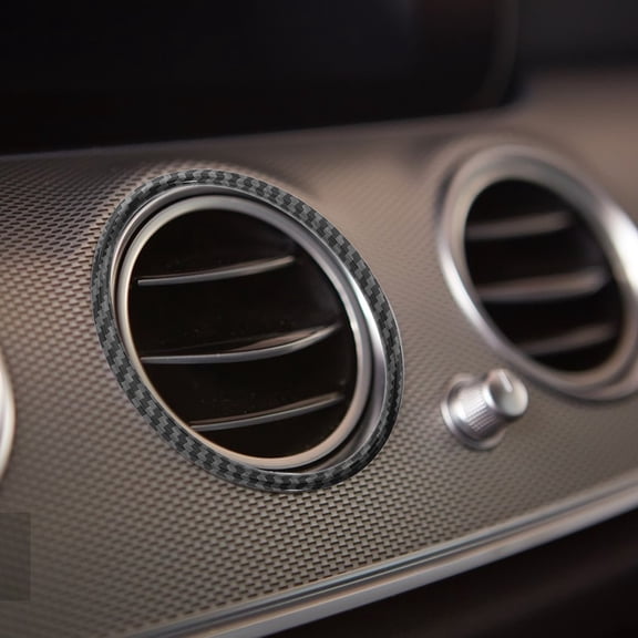 GOOHOCHY Vent Accessories Black ABS Car Interior Modification 1Pcs