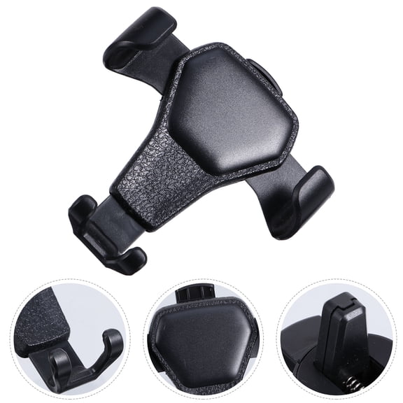GOOHOCHY Universal Car Phone Holder Mount, Adjustable Cell Phone Stand for Dashboard & Windshield, Black