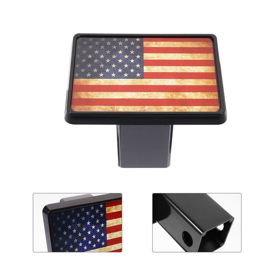 GOOHOCHY ABS Car Trailer Hitch Cover to Protect Receiver Tube from Rain, Dust, Snow - Available in Multiple Colors