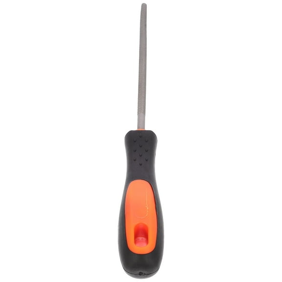 GOOHOCHY Carbon Steel Metal Rasp for Home Use Premium Ergonomic Handle MultiColor Woodworking Tool 6.5 Inches