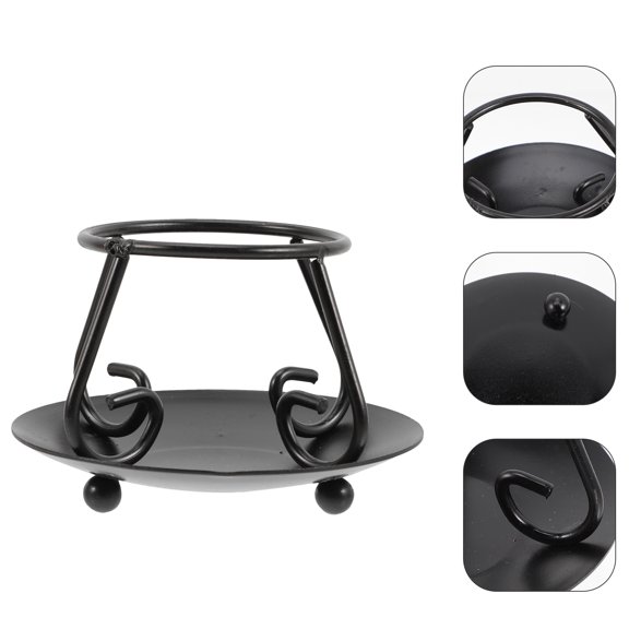 GOOHOCHY Cast Iron Pot Support Rack with Anti Slip Design for Kitchen Counter