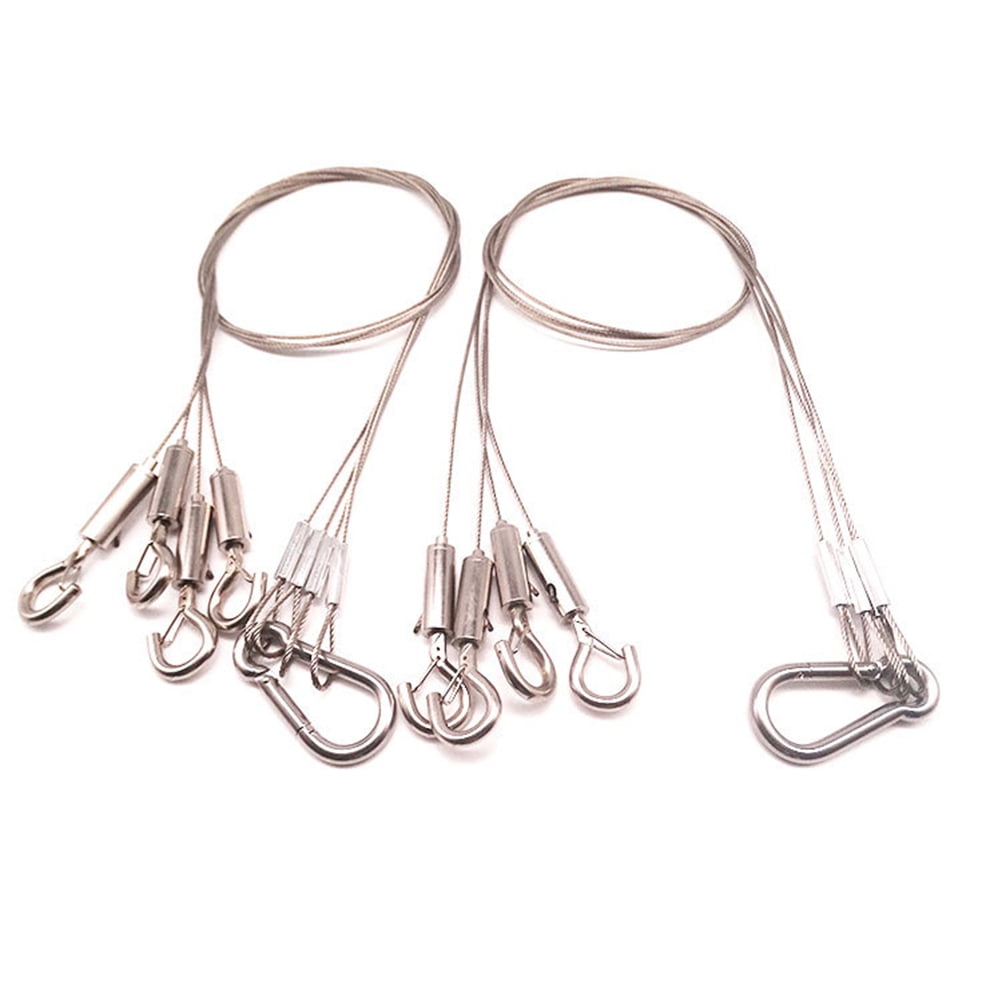 GOOHOCHY Ceiling Light Hanging Wire Rope Suspension Cables, hanging ...