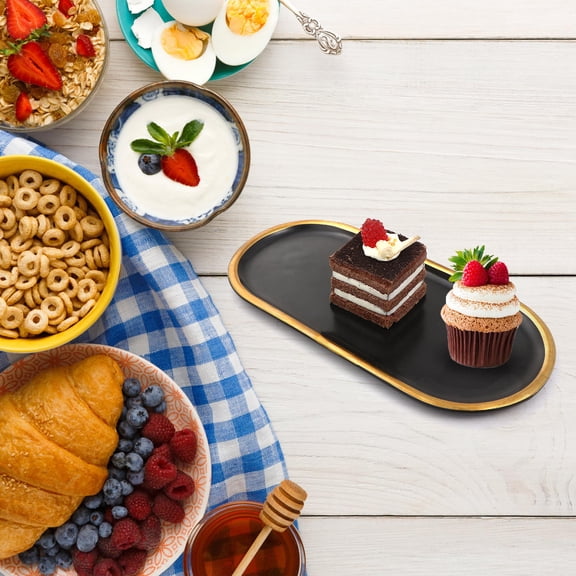 GOOHOCHY Decor Tray Storage Plate Home Decor 1Pc