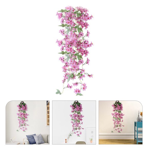 GOOHOCHY Cherry Blossom Hanging Flowers Fake Cherry Blossom 1Pack