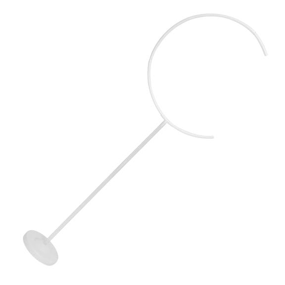 GOOHOCHY Clear Balloon Stand Holder Kit for Easy Decoration Reusable Plastic Column White 1 Set