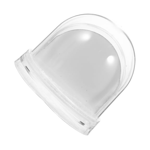 GOOHOCHY Clear Horizontal Photo Snow Globe Frame for Sublimation Picture Display