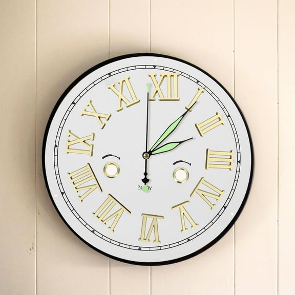 GOOHOCHY Clock Kits Digital Parts Faces Numbers Self Adhesive Golden