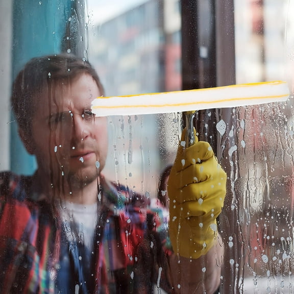 GOOHOCHY Cloth Window Reusable Refill Pads High Efficiency Window Cleaner Tool Glass Cleaning Ideal For Home Car Mirrors Window