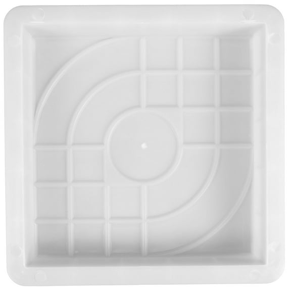 GOOHOCHY Concrete Paver Mold Slabs for Garden Patio Stones and Cement White