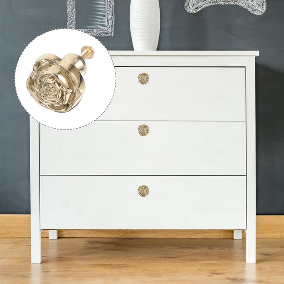 GOOHOCHY Copper Furniture Knob Drawer Pull Handle Practical Drawer Pull Knob Cute Shaped Cabinet Knob Copper Craft Pull Handle Furniture Handle Attachment