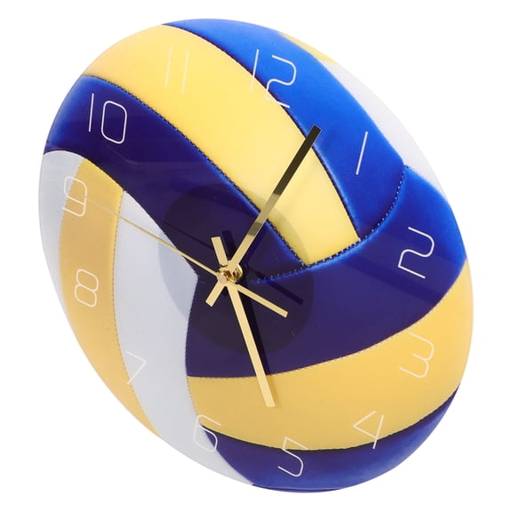 GOOHOCHY Creative Ball Design Wall Clock for Home Acrylic Material Mute Core Big Numerals