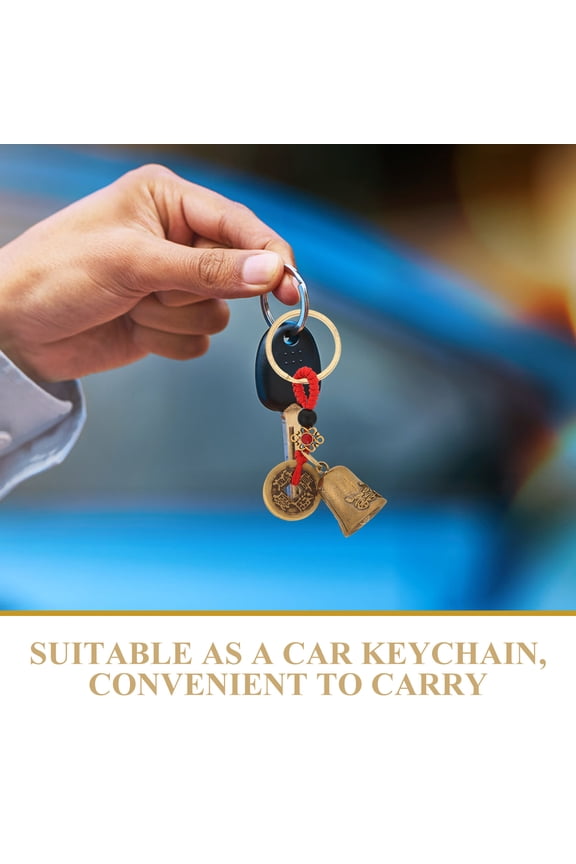 Keychain Copper 1Set 3.7X1.2X0.8In