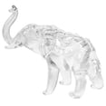 thumbnail image 1 of GOOHOCHY Crystal Elephant Sculpture Decor Desktop Crystal Elephant Figurine Lovely Elephant Sculpture, 1 of 8