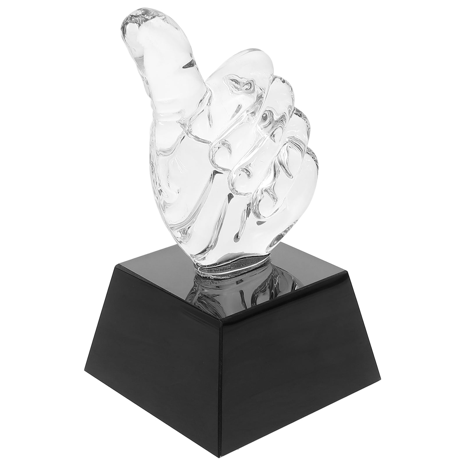 Thumbs Up Trophy - Free 3D Print Model - View #9